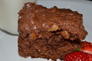 Texas Co-Cola Sheet Cake