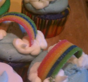 Rainbow Cuppies