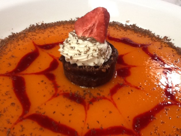 Gateau Chocolat Avec Deux Coulis