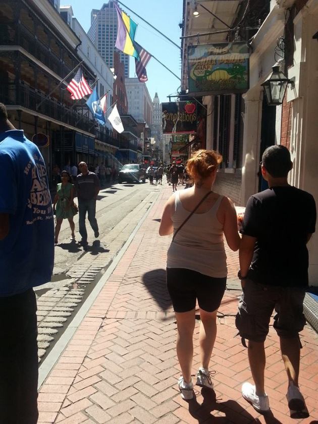Bourbon Street the morning after